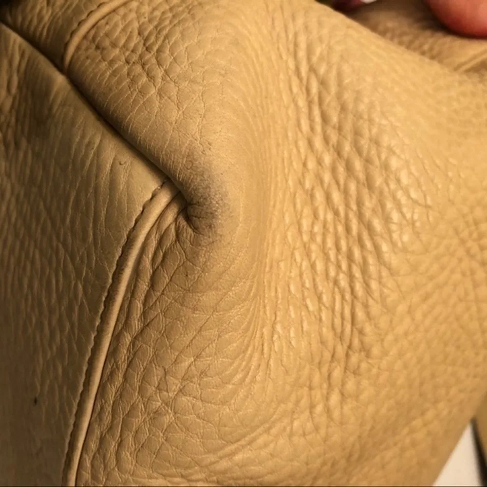 Coach pebbled leather hobo bag